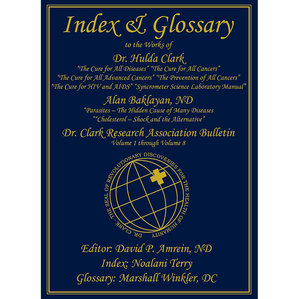 Index & Glossary by David P. Amrein