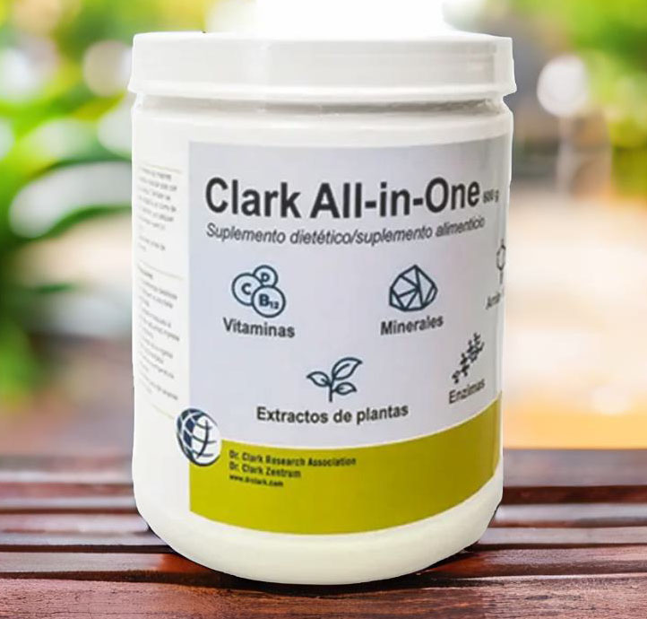 ALL-IN-ONE 600g: con vitaminas, minerales, aminoácidos, extractos de plantas y enzimas