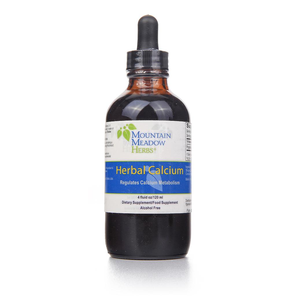 Herbal Calcium Liquid Herbal Extract, 4 oz (120 ml)