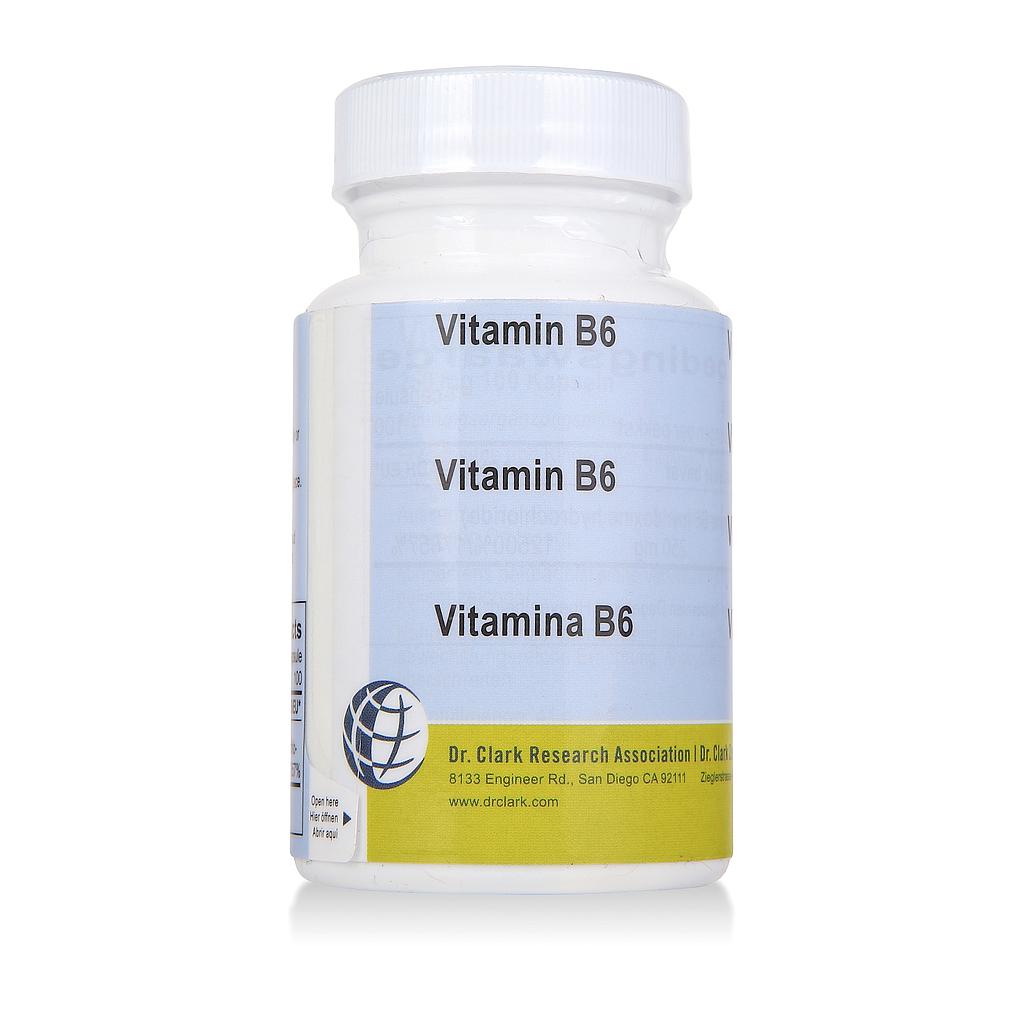 Vitamina B6, 250 mg 100 cápsulas