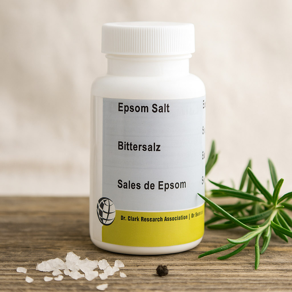 Sal de Epsom para la Limpieza del Hígado, 965 mg 60 cápsulas