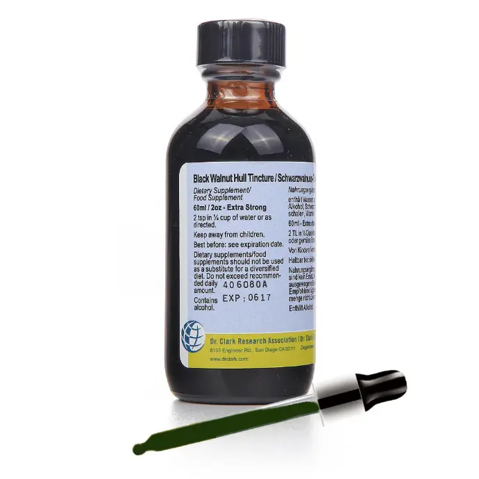 Tintura di Mallo di Noce Nera, extra-forte, 60 ml