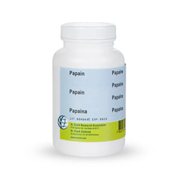 Papain, 500 mg 100 capsules