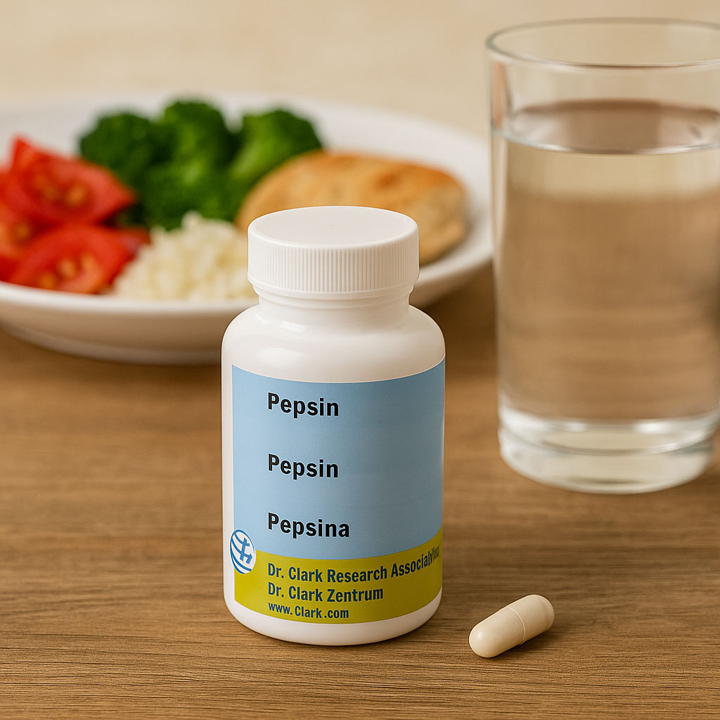 Pepsina, 300 mg 100 cápsulas