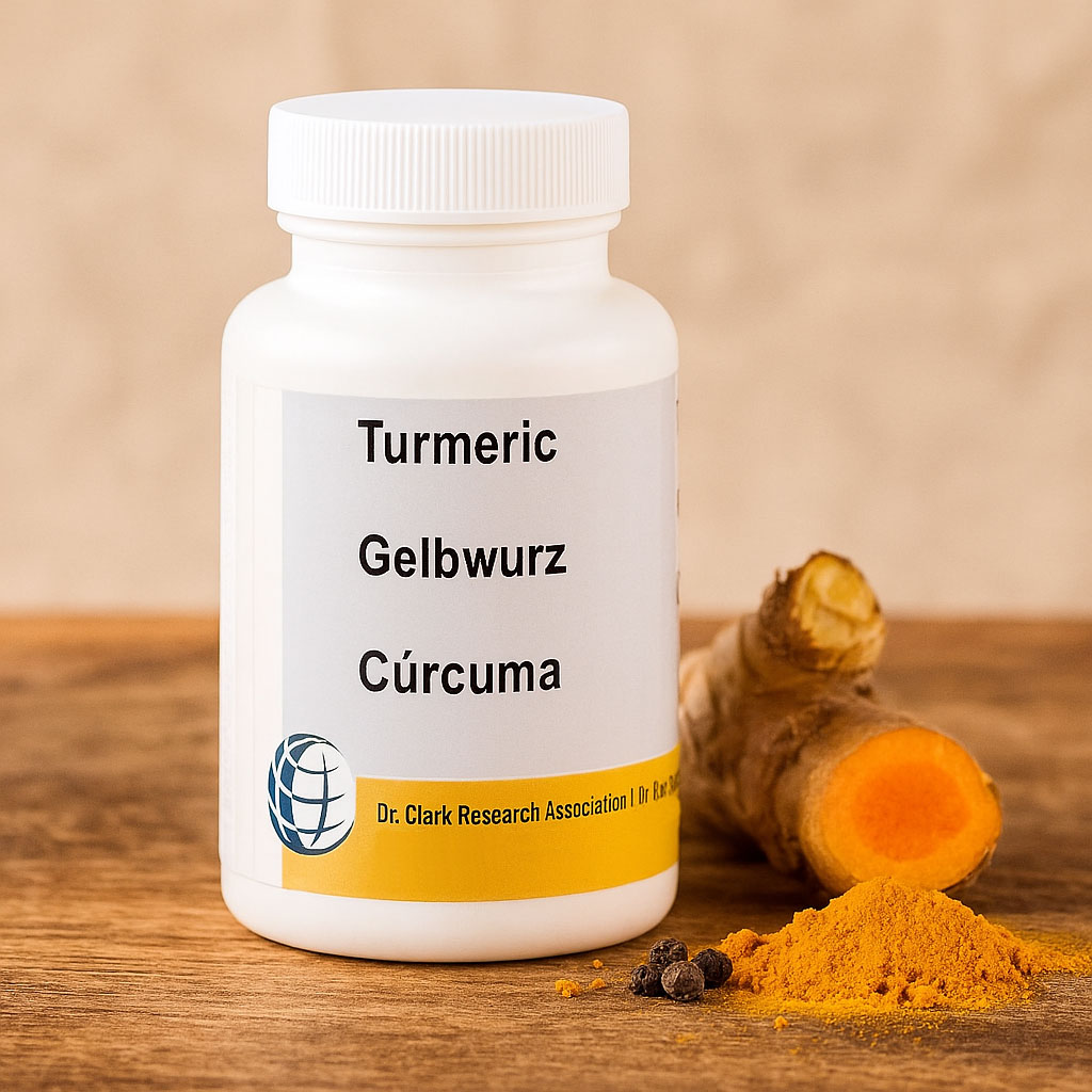 Gelbwurz (Curcuma, Turmeric), 600 mg 120 Kapseln
