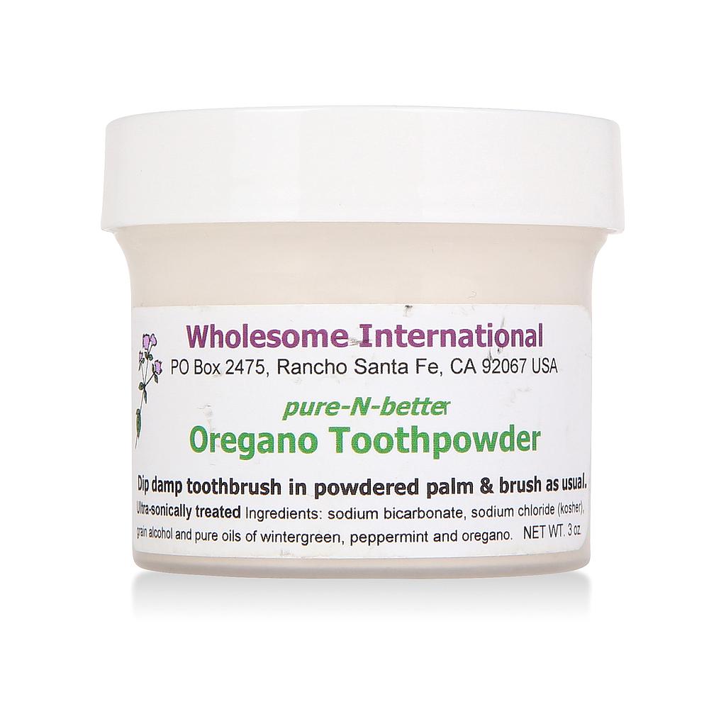 Oregano Tooth Powder, 3 oz (90 g)