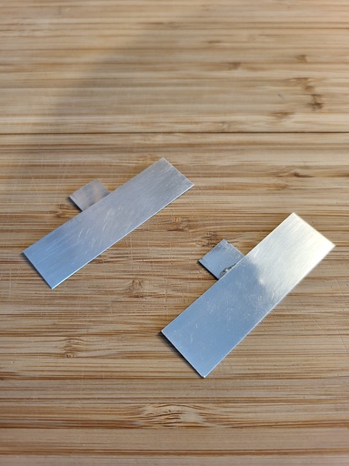 [SILVER_PLATES] Silver Smart Générateur d'Argent Colloïdal: Fils en Argent de Rechange, paire