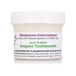 [OREGANO_ZAHNPULVER] Oregano Tooth Powder, 3 oz (90 g)