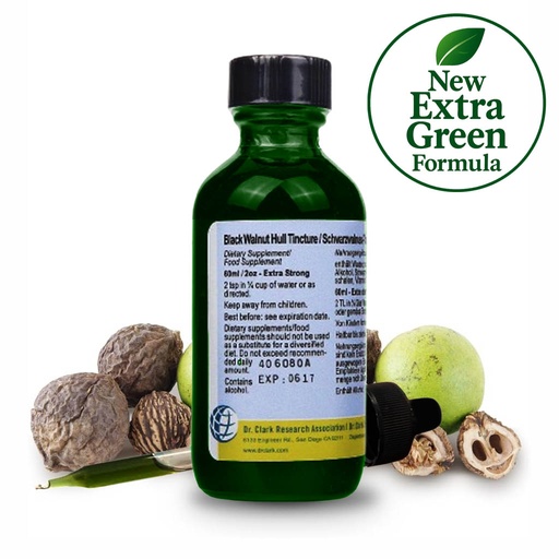 [BE4142D] Tintura di Mallo di Noce Nera, extra-forte, 60 ml