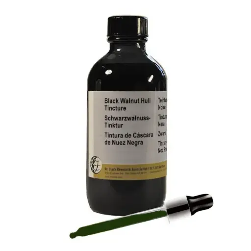 [BE4144D] Black Walnut Hull Tincture, extra strong, 4 oz (120 ml)