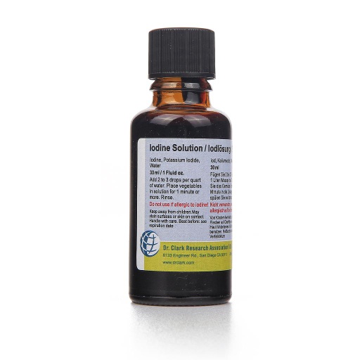 [ID0909] Soluzione di Iodio secondo la Dr.ssa Hulda Clark, 30 ml