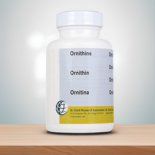 [ORN100] Ornithine, 500 mg 100 capsules